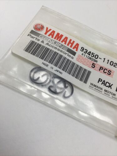 Z88 Yamaha 93450-11021 Circlip OEM New Factory Motorcycle Parts Pack Of 5