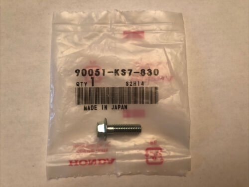 NOS Honda CR125R CR250R RVT1000 VFR800 Flange Bolt 90051-KS7-830