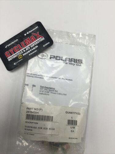 2876400H Hardware For RZR Rear Bumper