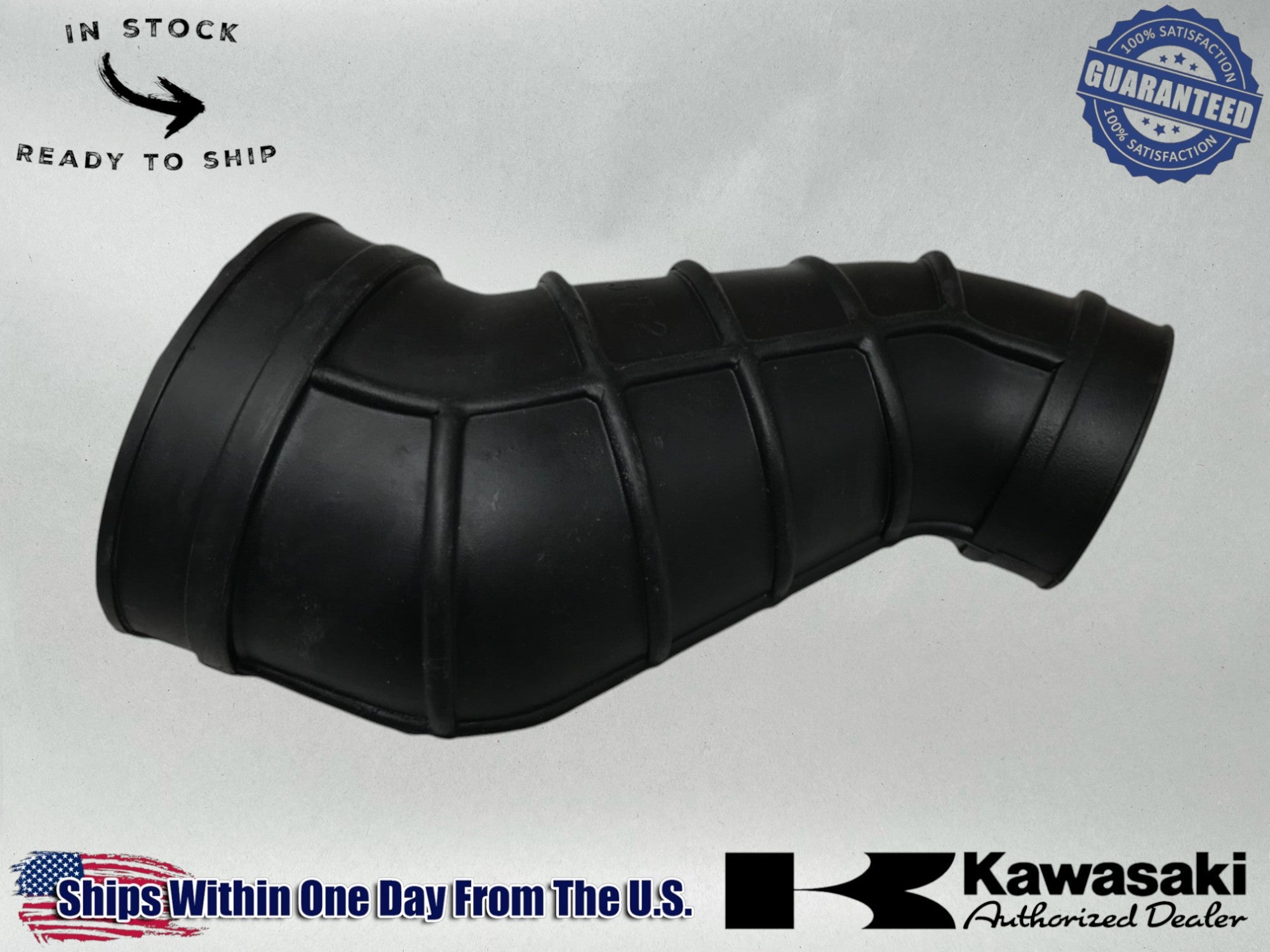 89-04 For Kawasaki Bayou 300 Klf300B 2X4 Air Box To Carburetor Intake Boot Duct