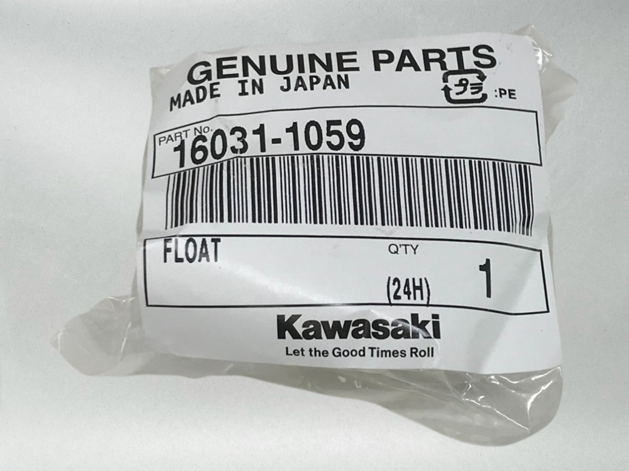 Kawasaki Genuine OEM 1985-06 VULCAN 700 750 CARBURETOR FLOAT 16031-1059