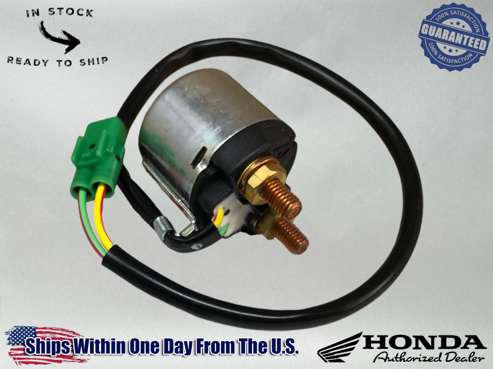 Honda OEM Starter Magnetic Solenord Relay Switch TRX420 TRX500 35850-HP5-600