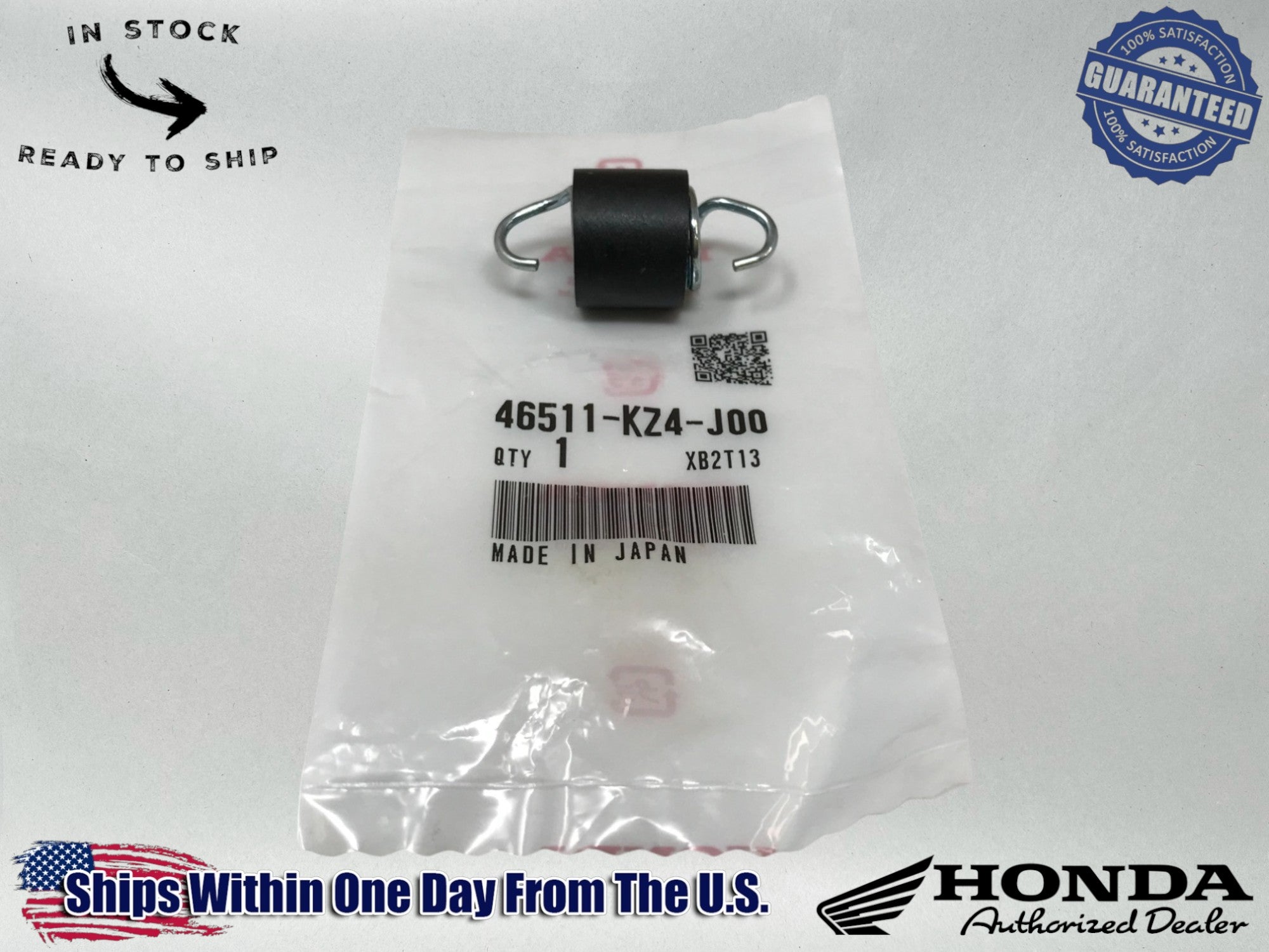 Honda OEM Brake Pedal Return Spring CR250 CR125 CRF250R CRF450R CR-46511-KZ4-J00