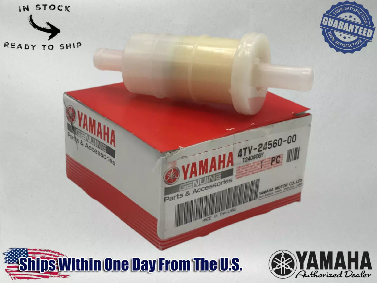 Yamaha Genuine OEM 1999-2007 YZF600R R6 YZFR6 Fuel Gas Filter 4TV-24560-00-00