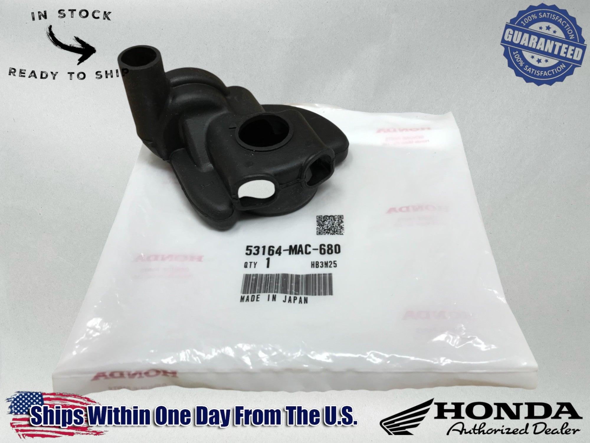 Genuine Oem Honda Rubber Throttle Housing Cover 53164-Mac-680