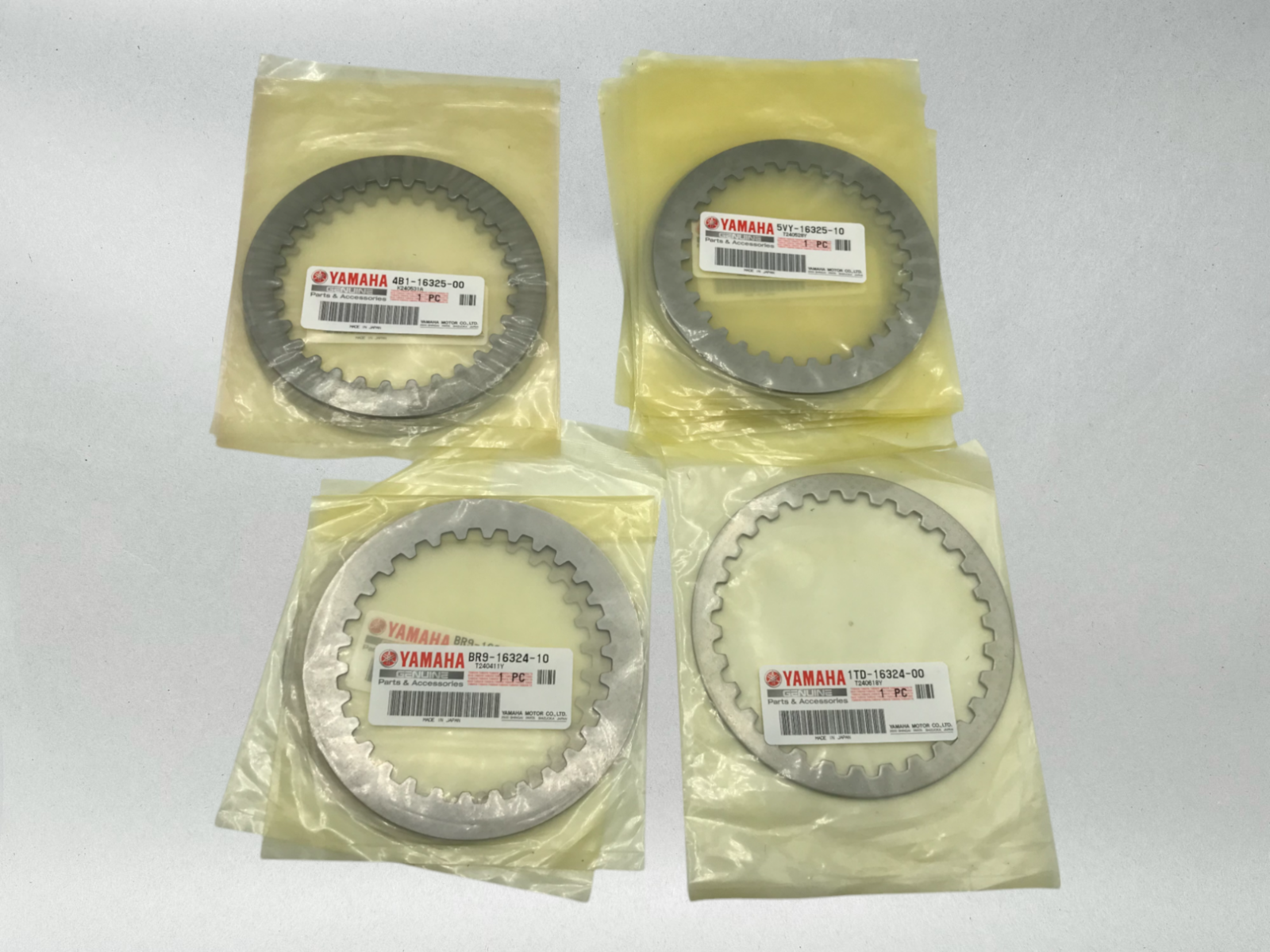 Yamaha Genuine OEM Authentic COMPLETE CLUTCH PLATE KIT B90-W001G-00-00