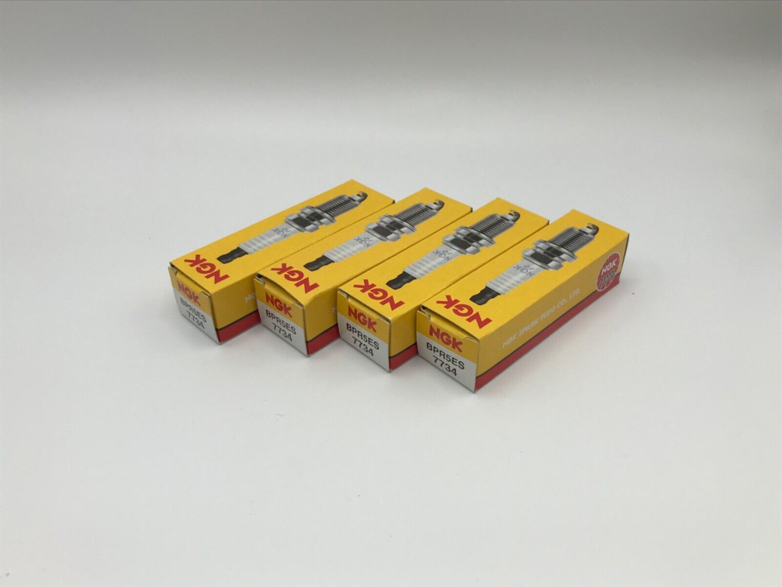 Genuine NGK Spark Plug BPR5ES 7734 - 4 Pack