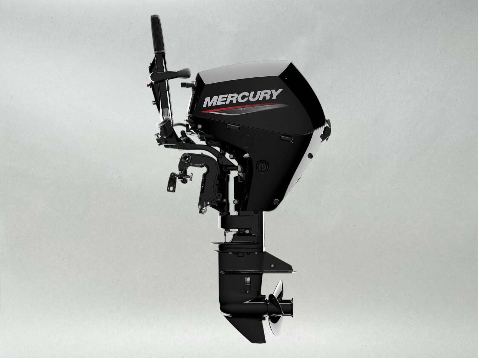 Mercury 20hp EFI Tiller FourStroke Outboard Motor, 15" Shaft Model ME 20 MH 4S