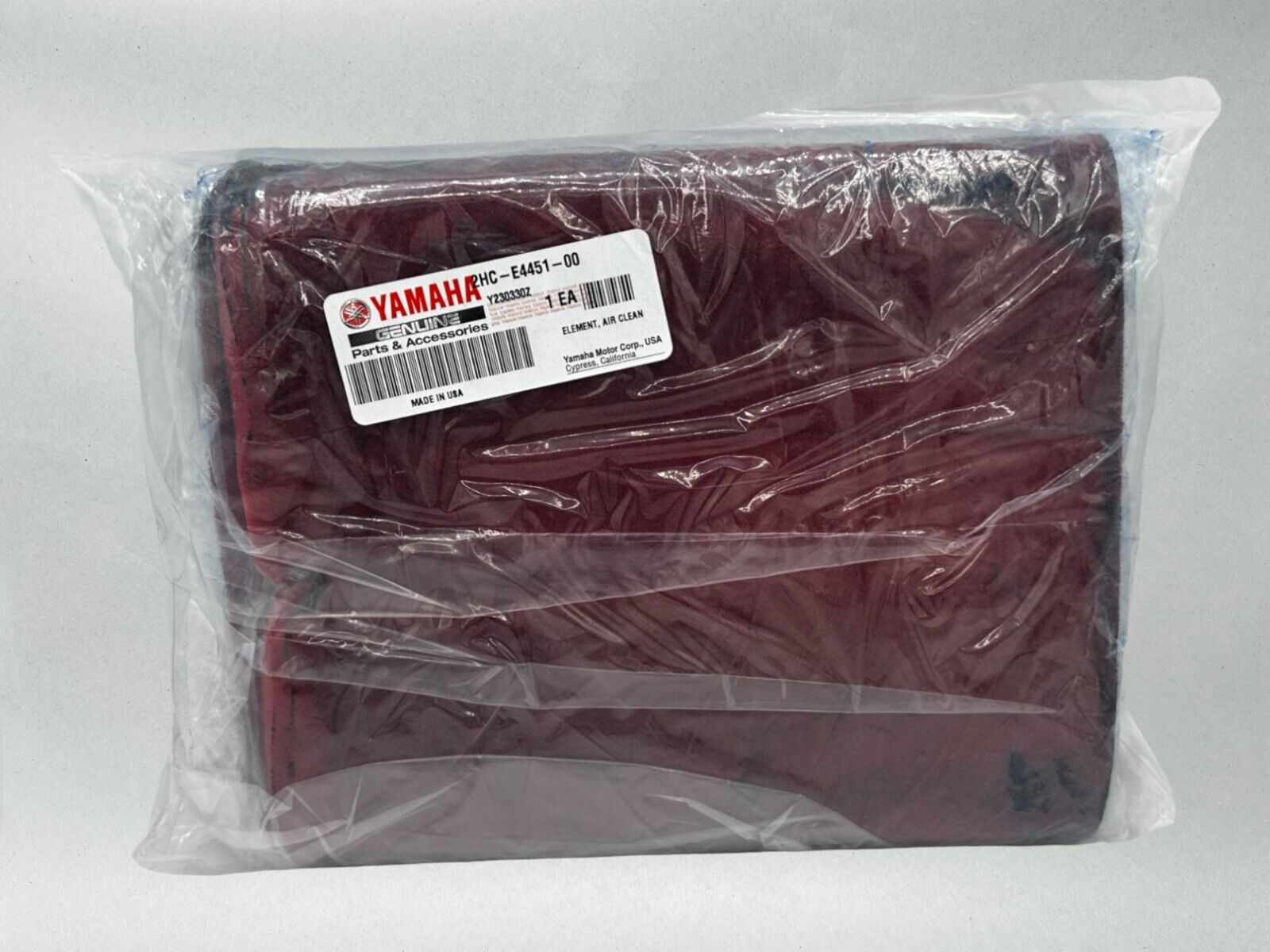 Yamaha Genuine OEM Authentic Air Filter 2HC-E4451-00-00