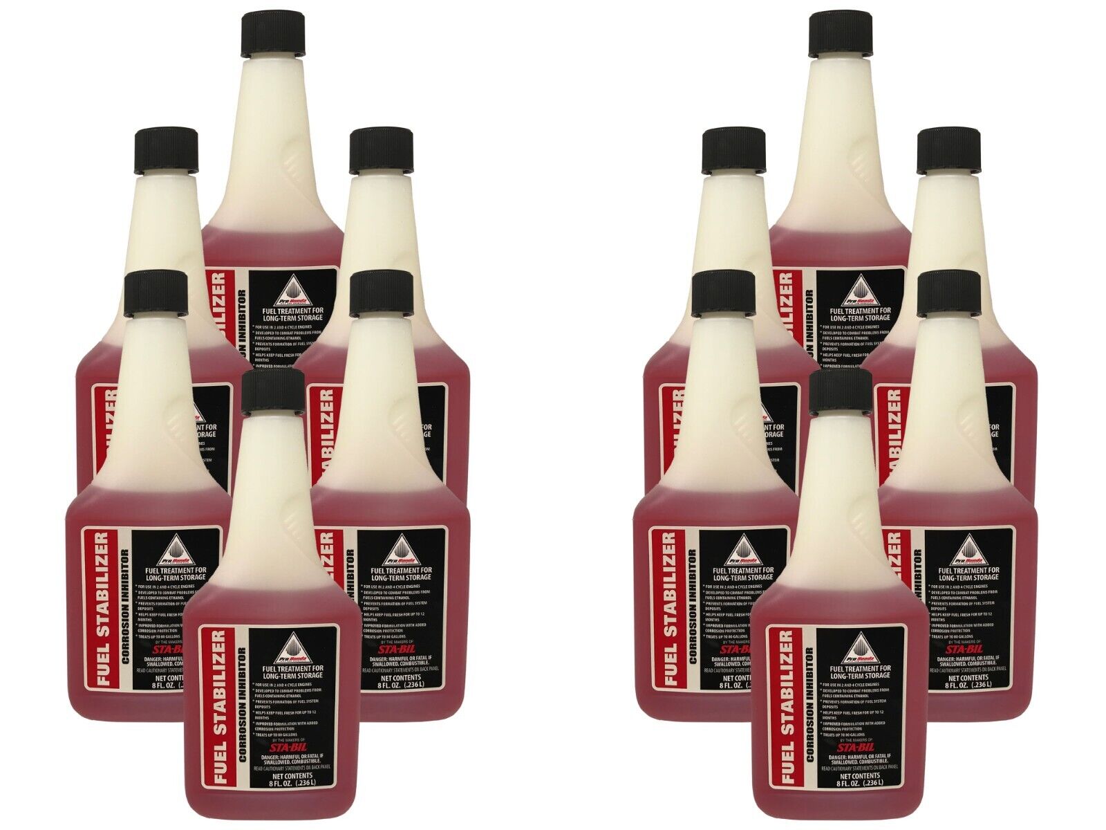 Honda Genuine OEM Fuel Stabilizer & Corrosion Inhibitor 08732-0800 - 12 Pack