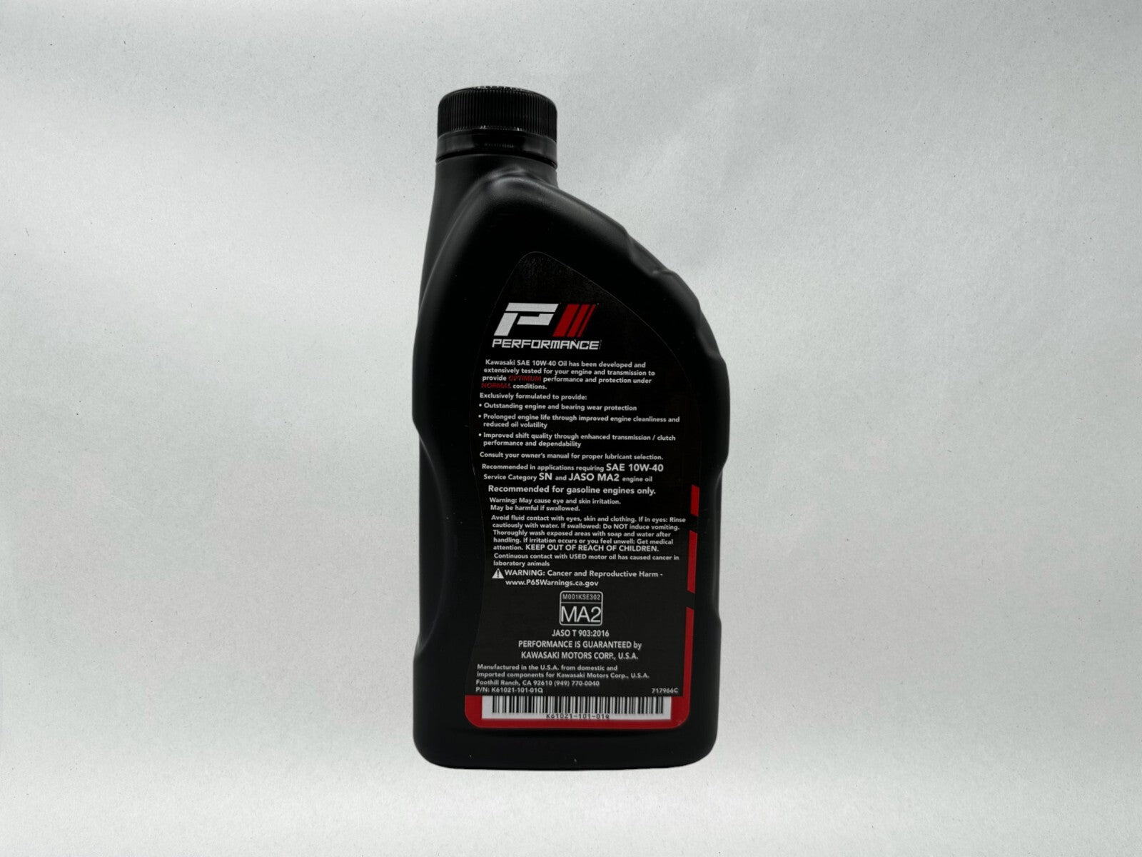 Cyclemax Semi-Synthetic KPO Oil Change Kit compatible with 2024-2025 Kawasaki Mule FX PRO