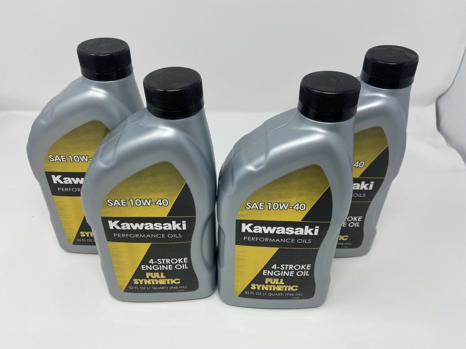 Kawasaki 10W40 4-Stroke Full Synthetic Oil 4 QUARTS K61021-207A 4 PACK