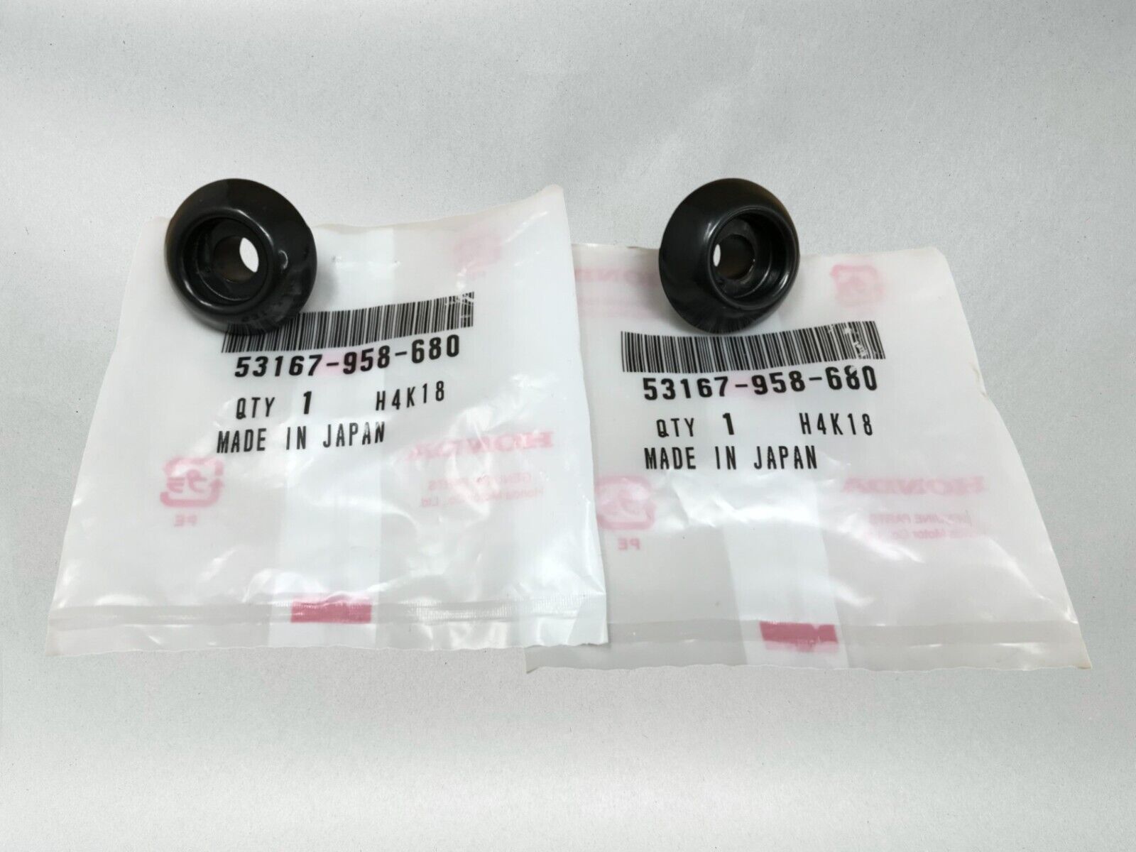 Honda OEM LINE/ATC/TRX HANDLE BAR END CAPS 125M/200M/250R/350X/TRX250/350