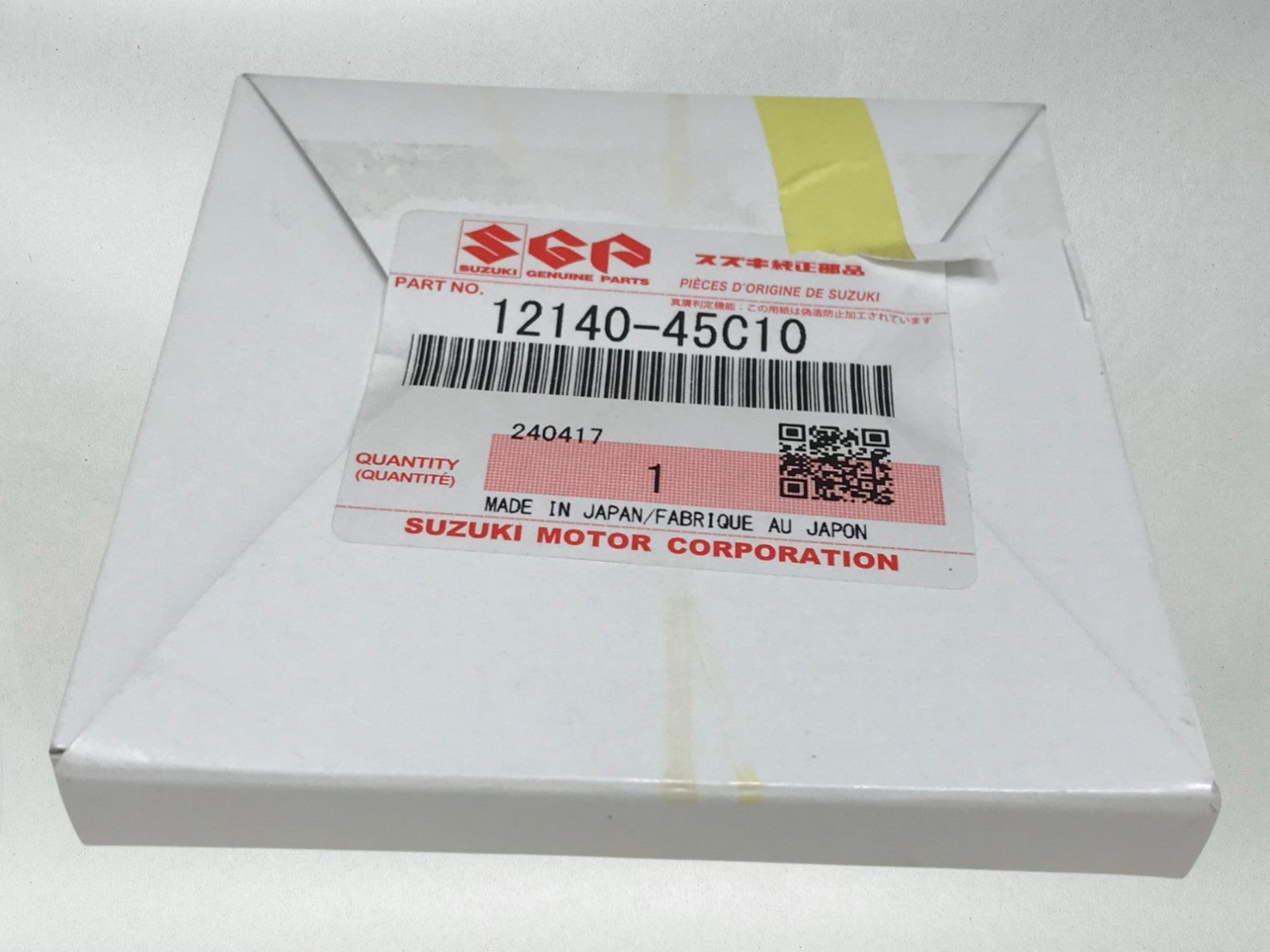 Suzuki Genuine OEM PISTON RING SET INTRUDER MARAUDER VX800 12140-45C10