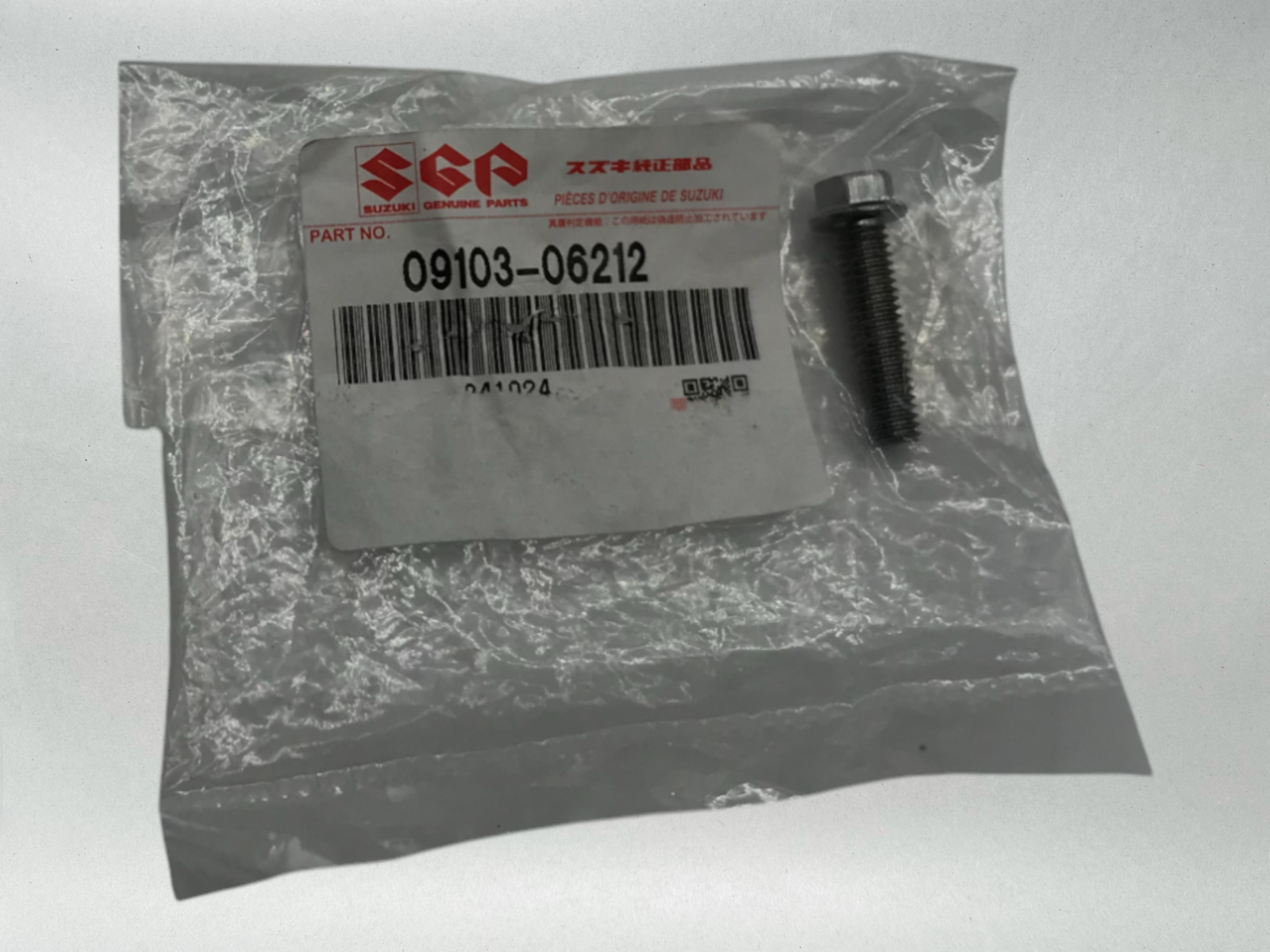 Suzuki Genuine OEM Authentic BOLT (6X25) 09103-06212