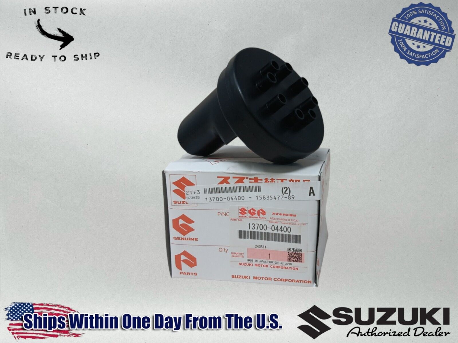 Suzuki OEM Jr50 Lt50 Alt50 Jr Lt Alt 50Air Filter Cleaner Box 13700-04400