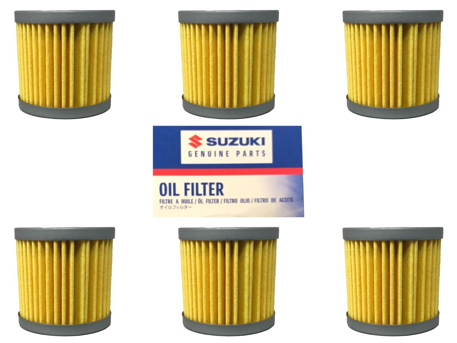 OEM Suzuki Oil Filter 16510-29F00 6 PACK