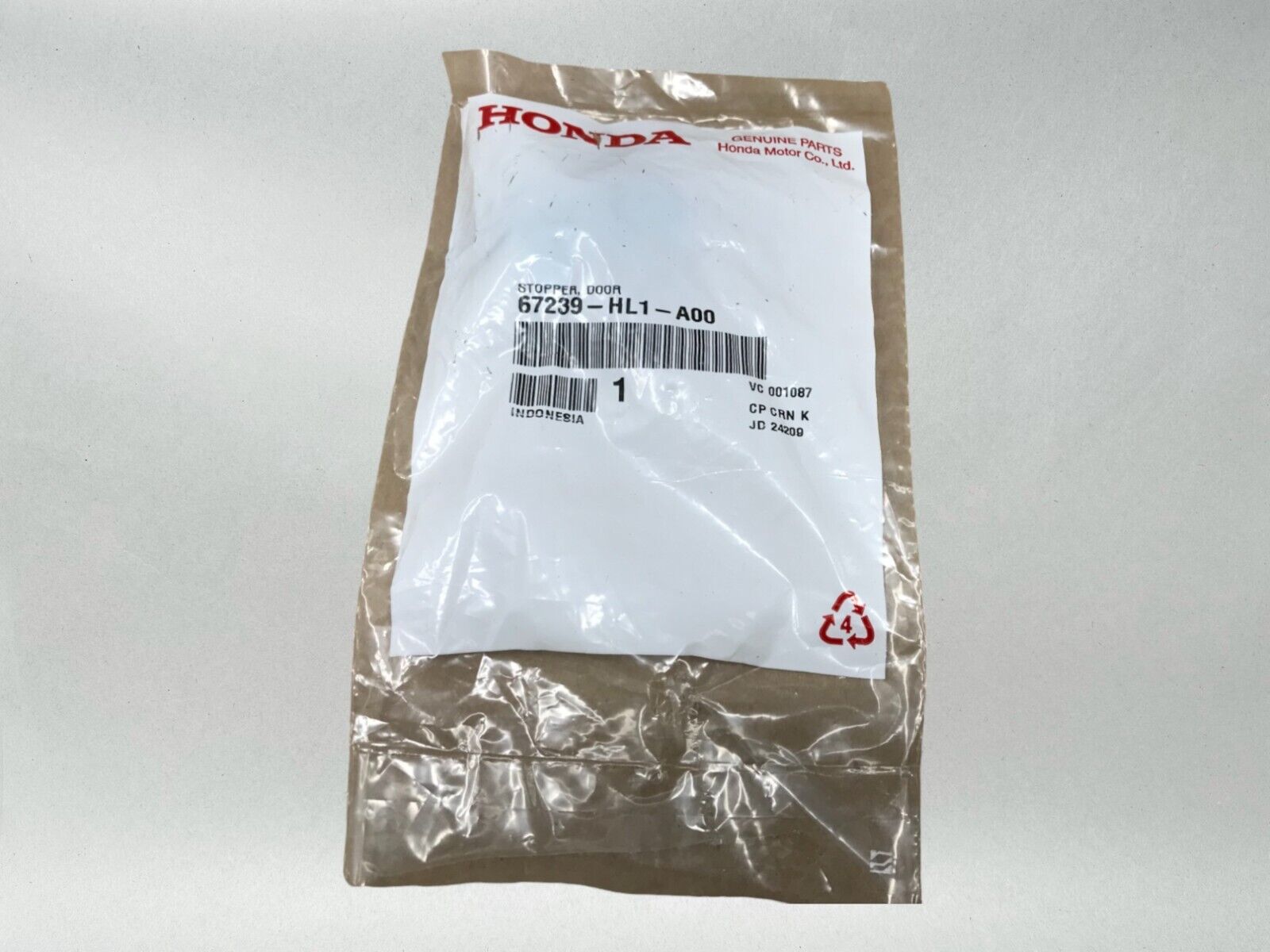 Honda OEM Door Stopper MUV700 Pioneer 700 1000 Talon 67239-HL1-A00