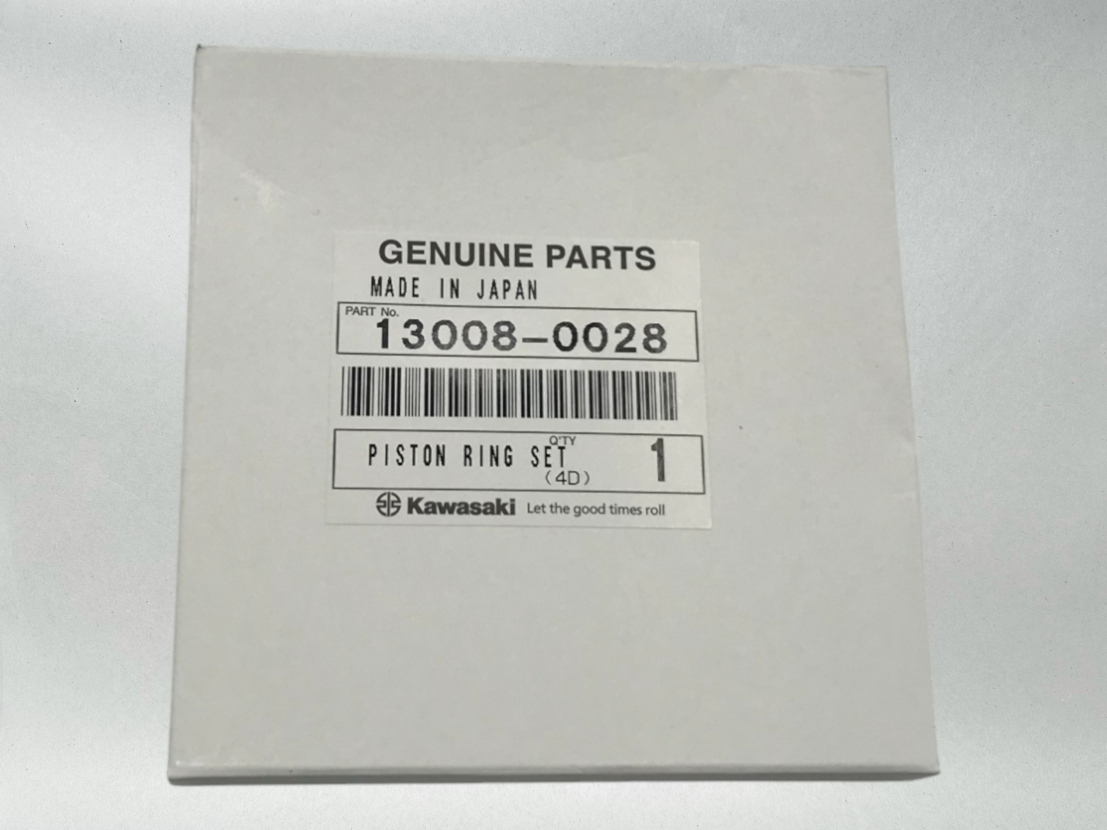 Kawasaki Genuine OEM 2004-19 KX 250F PISTON RING SET 13008-0028