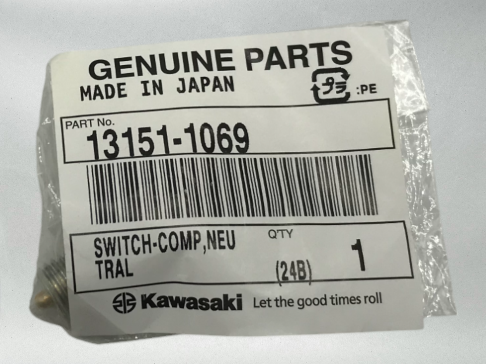 Kawasaki Genuine OEM 1988-04 MULE 500 100 2000 2500 NEUTRAL SWITCH 13151-1069