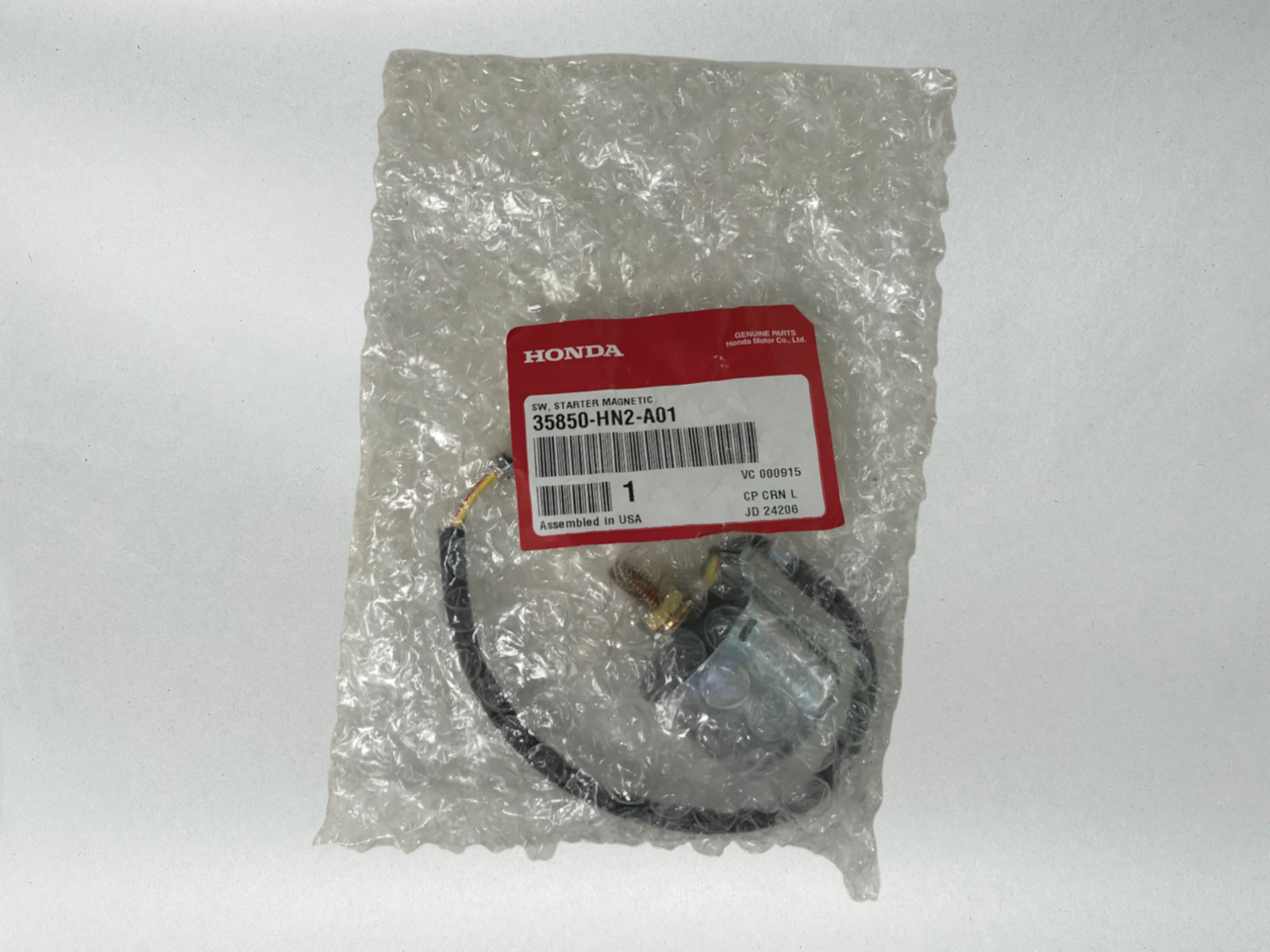 Honda OEM Starter Relay Switch Solenoid TRX500 Foreman & Rubicon 35850-HN2-A01