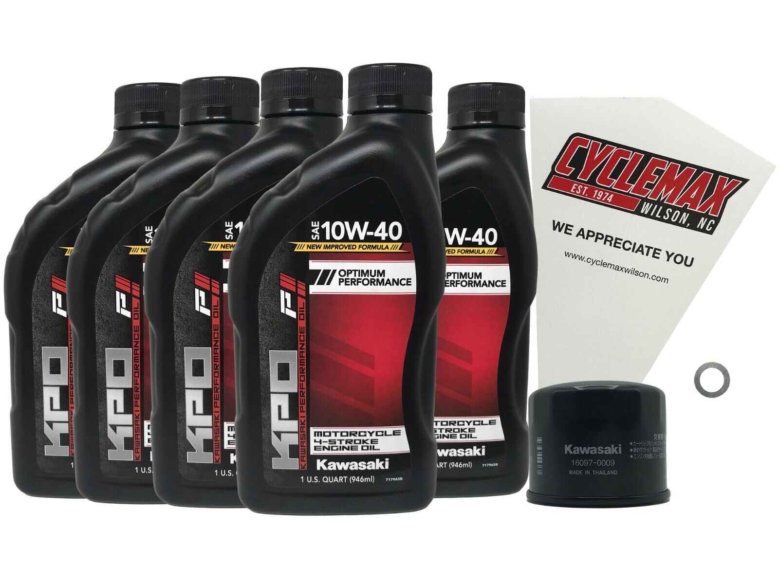 Kawasaki Genuine 2015-2022 Ninja H2 Carbon SX SE+ H2R Oil Change Kit