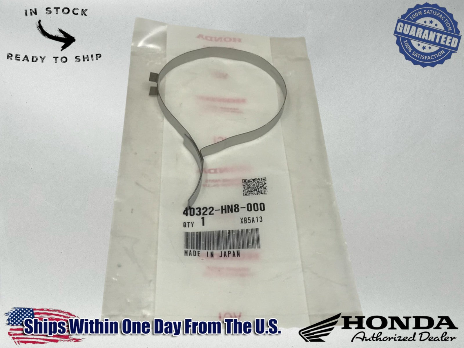 Honda Genuine OEM Authentic Honda BAND A 40322-HN8-000