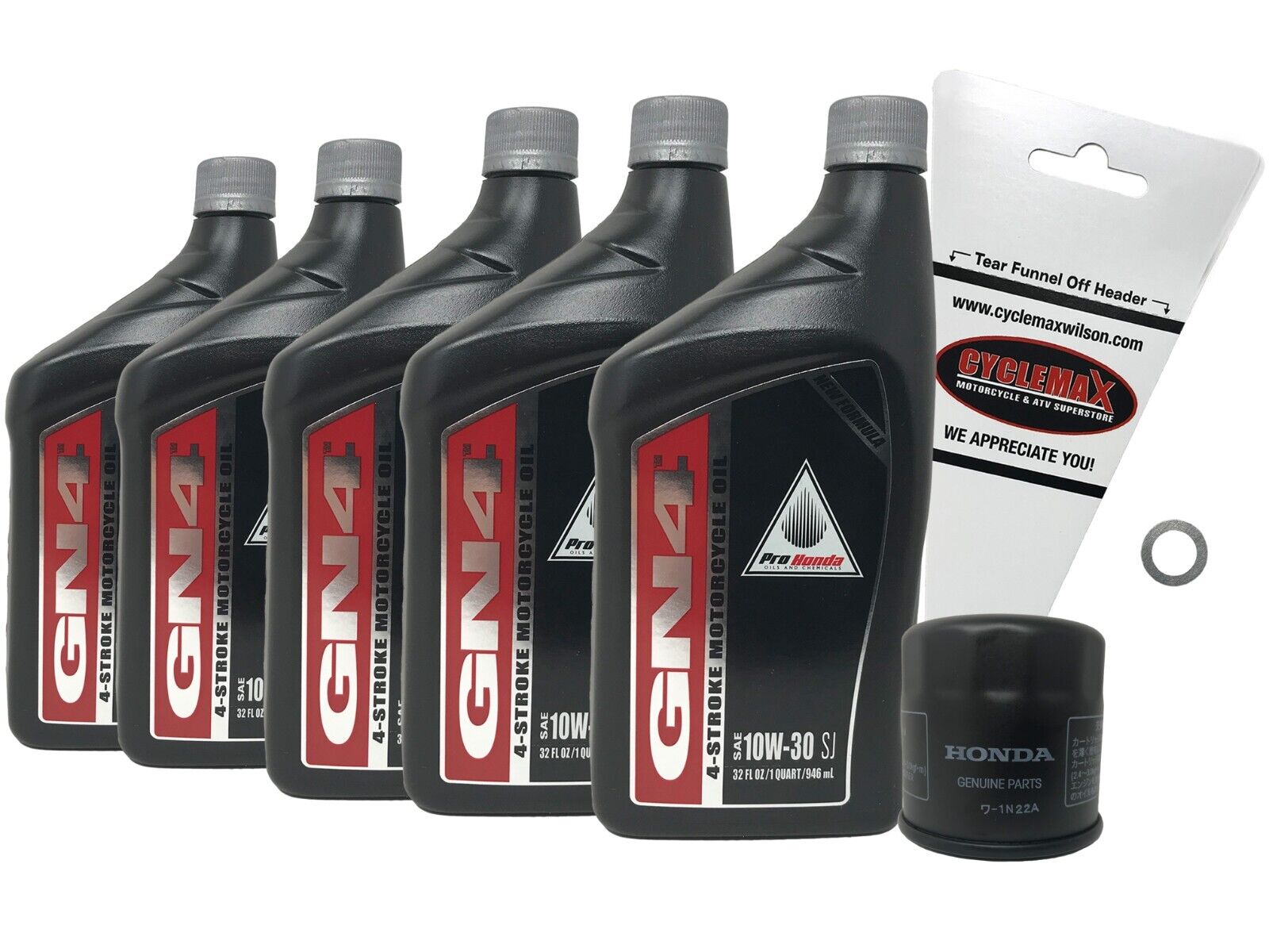 Honda Genuine 2002-2003 CBR954RR Oil Change Kit