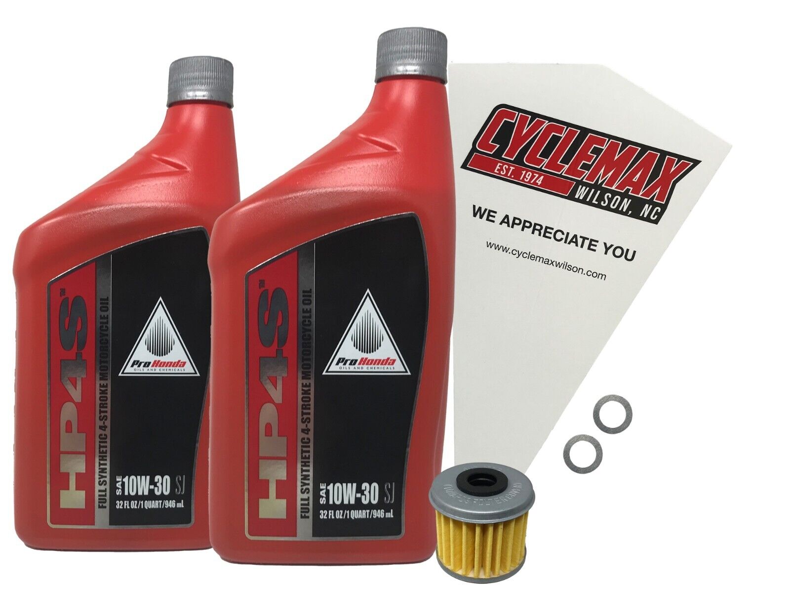 Cyclemax Genuine OEM 2021-2024 CRF450R CRF450RX Oil Change Kit