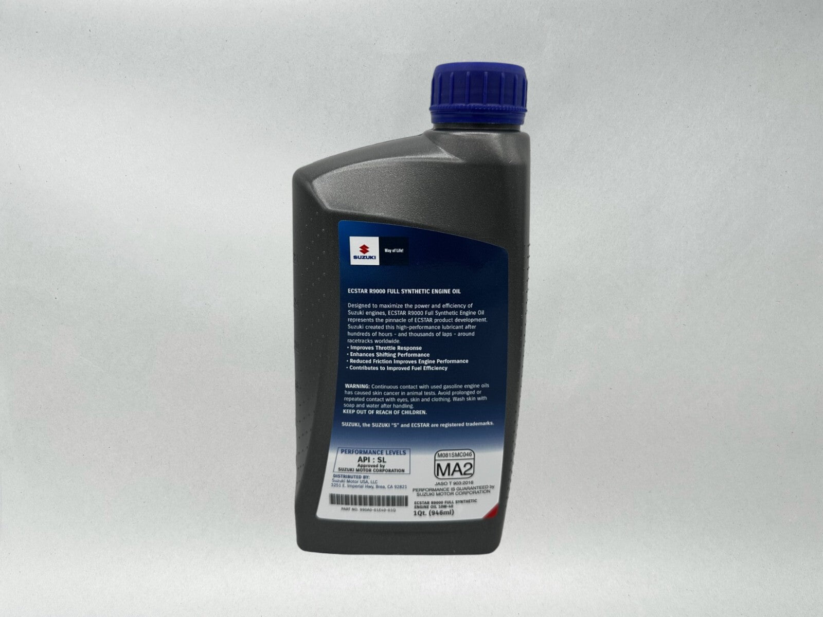 Cyclemax Full-Synthetic Ecstar R9000 Tune-Up Kit compatible with 2005-2009 Suzuki Boulevard C90