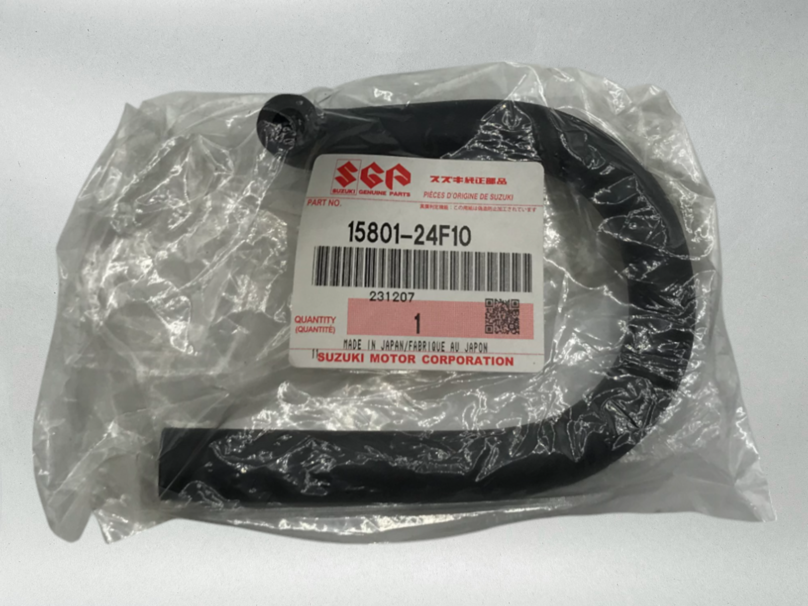 Suzuki Genuine OEM Authentic 1999-03 FUEL RETURN HOSE 15801-24F10