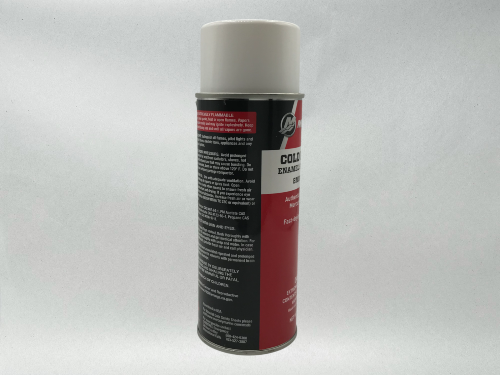 Mercury OEM Authentic VERADO Spray Can Paint Aerosol Cold Fusion WHITE 8M0094988