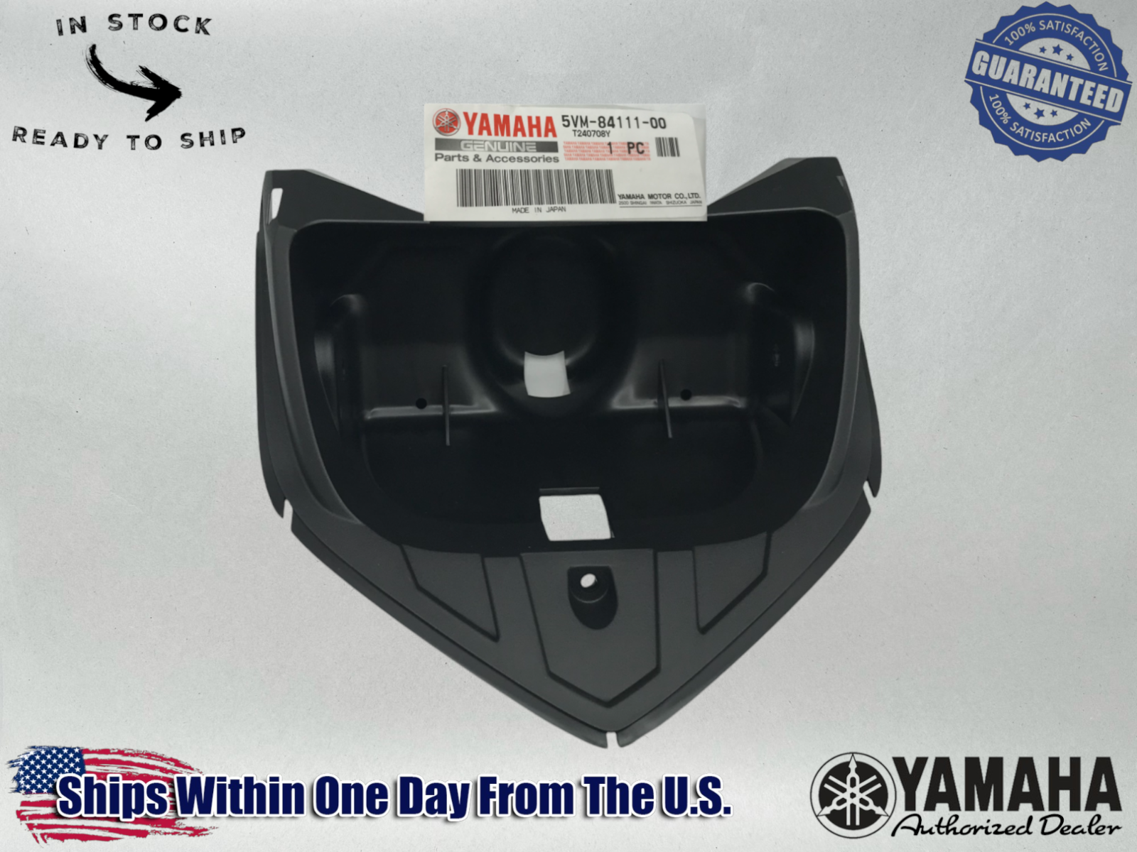 Yamaha Genuine OEM Authentic BLASTER YFS 200 HEADLIGHT HOUSING 5vm-84111-00
