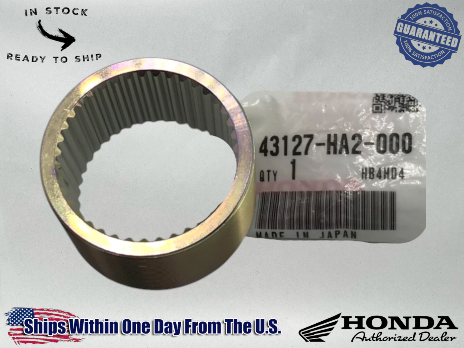 Honda OEM Authentic HONDA Axle Collar TRX400EX,ATC250R,ATC350X 43127-HA2-000