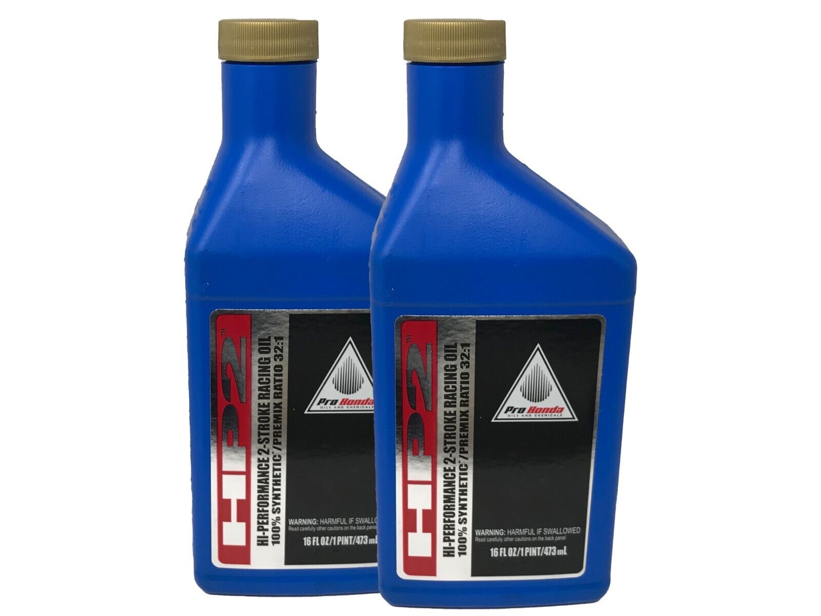 Honda Genuine OEM HP2 Synthetic 2 Stroke Oil Pint 08C35-AH21S01 - 2 Pack
