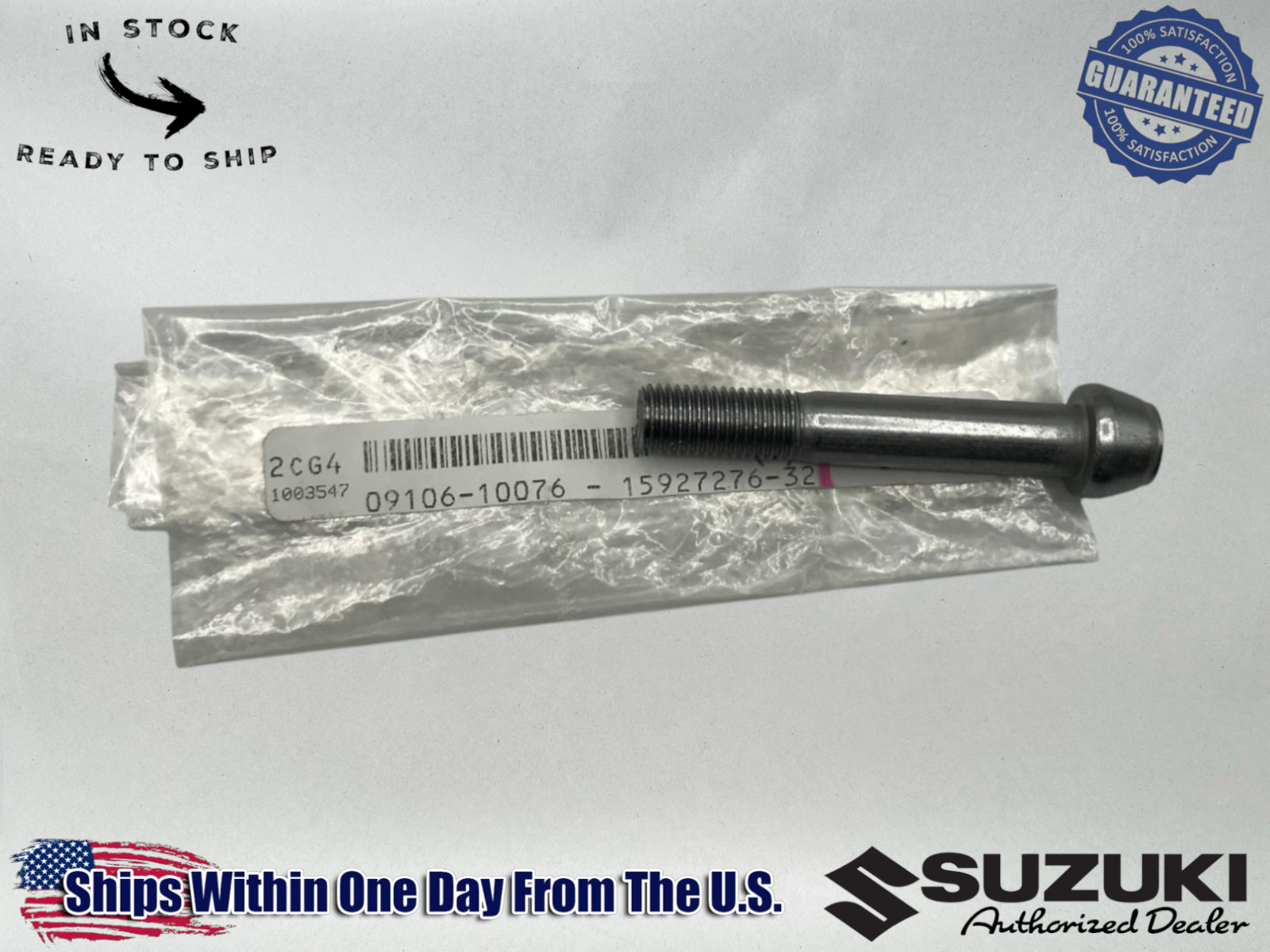 Suzuki Genuine OEM GSX-R 1000 GSX-R 600 GSX-R750 FRONT CALIPER BOLT 09106-10076