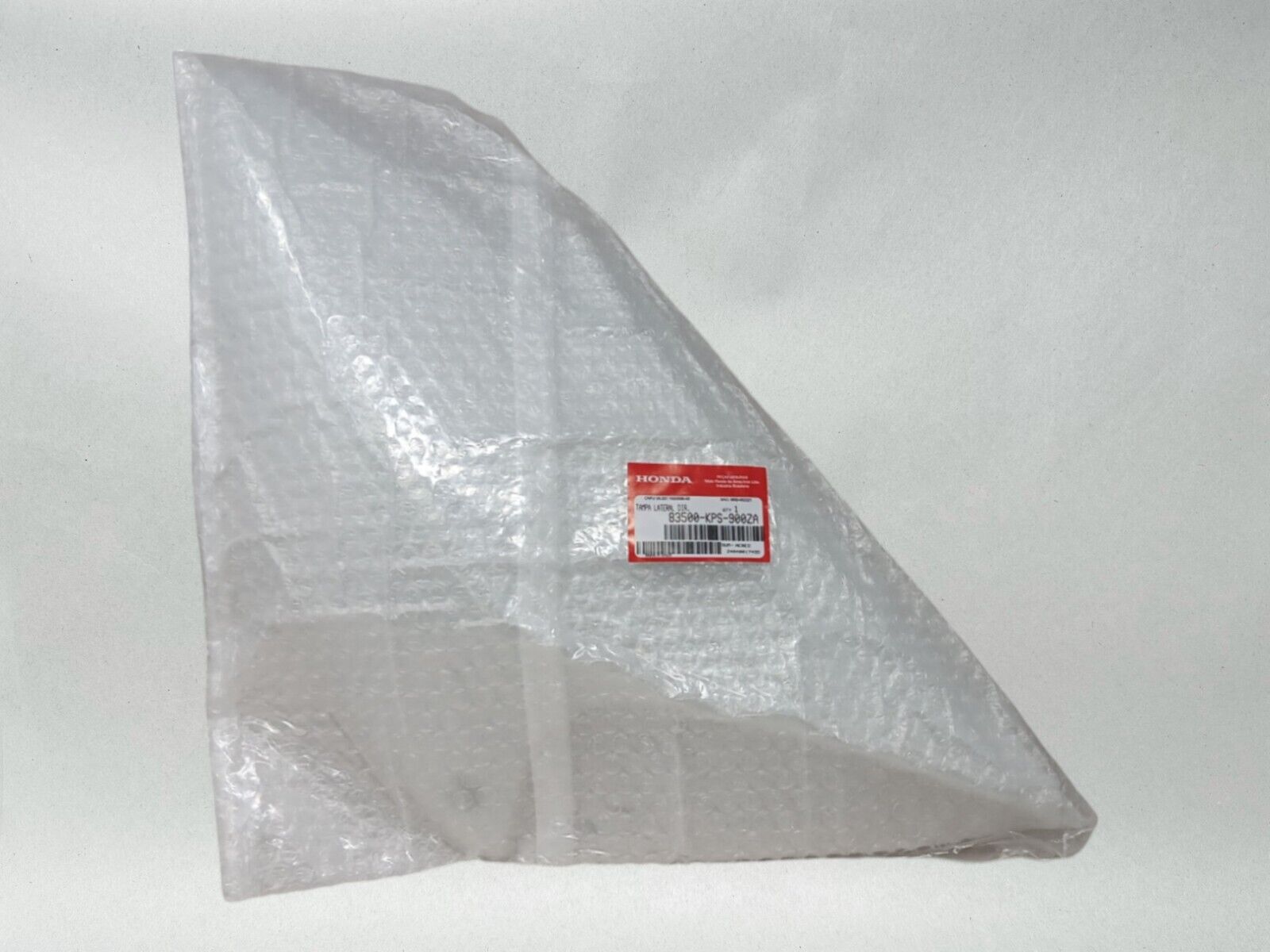 Honda Genuine OEM Authentic Right Side Cover Number Plate 83500-KPS-900ZA