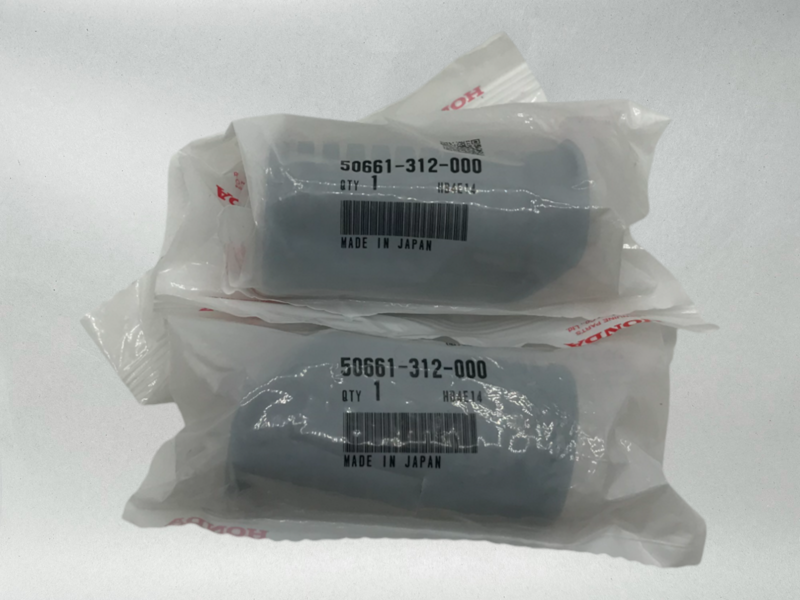 2 Honda Genuine Foot Peg Rubber Step Set SL 70 175 350 NC50 Z50 50661-312-000