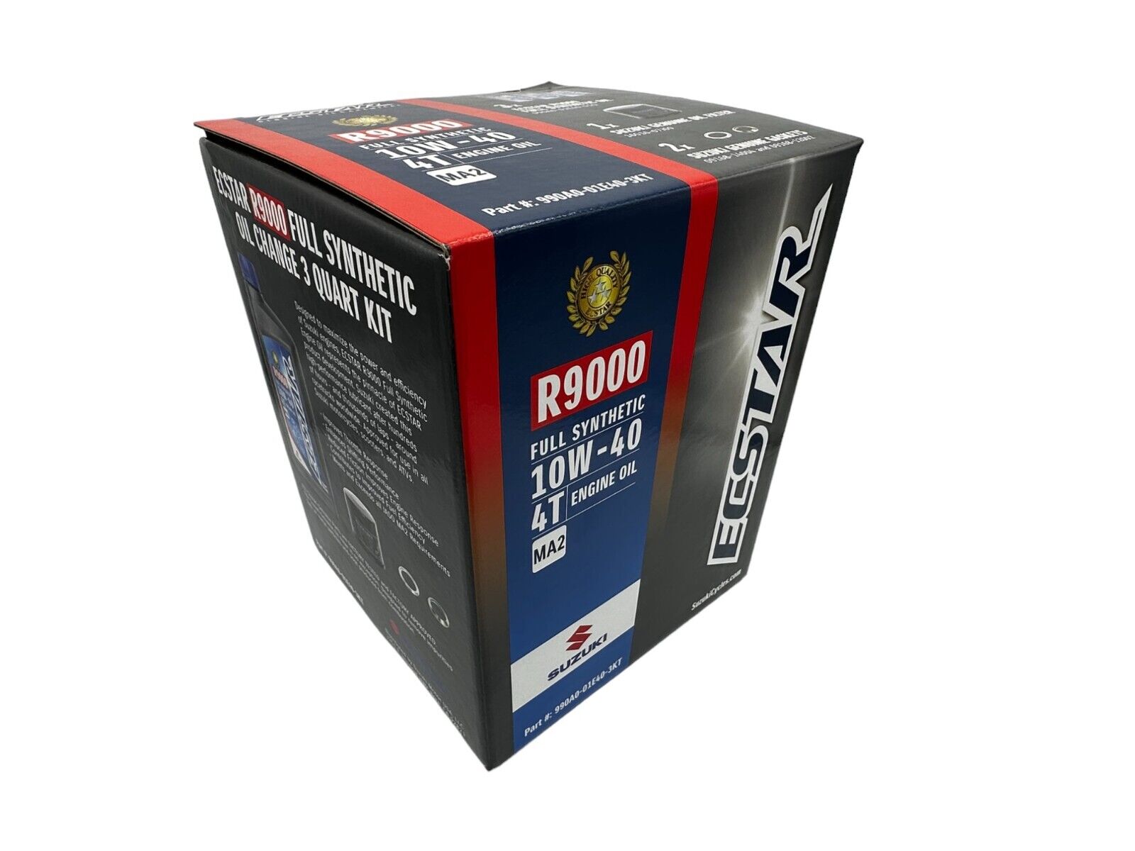Cyclemax Suzuki OEM Ecstar R9000 FS Oil Change Kit 990A0-01E40-01Q-3KT w/ Funnel