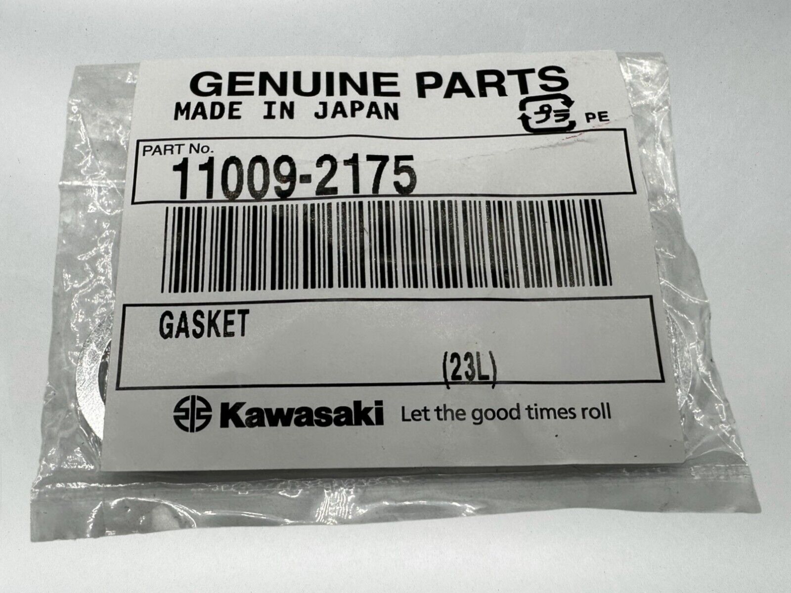 Kawasaki Genuine OEM Authentic Gasket 11009-2175