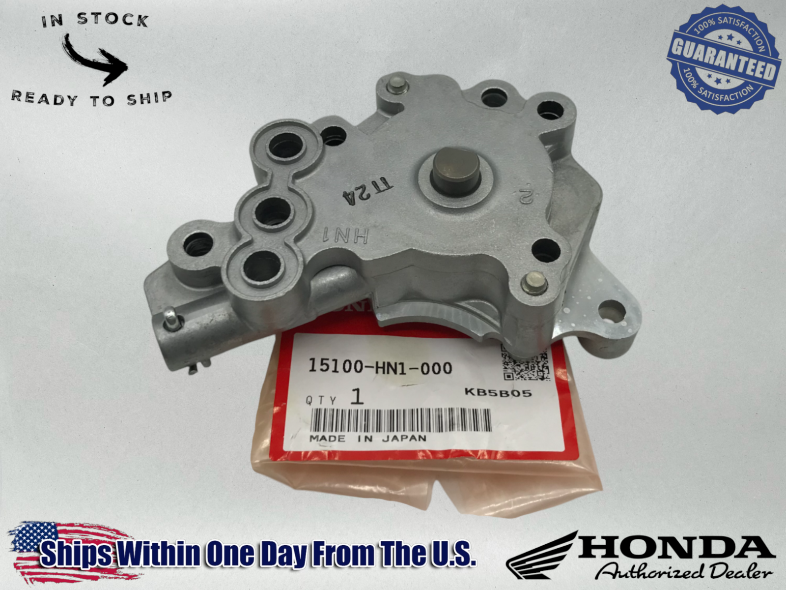 Honda Genuine OEM OIL PUMP 99-08 TRX400EX 09 TRX400X 12-14 TRX400X 15100-HN1-000