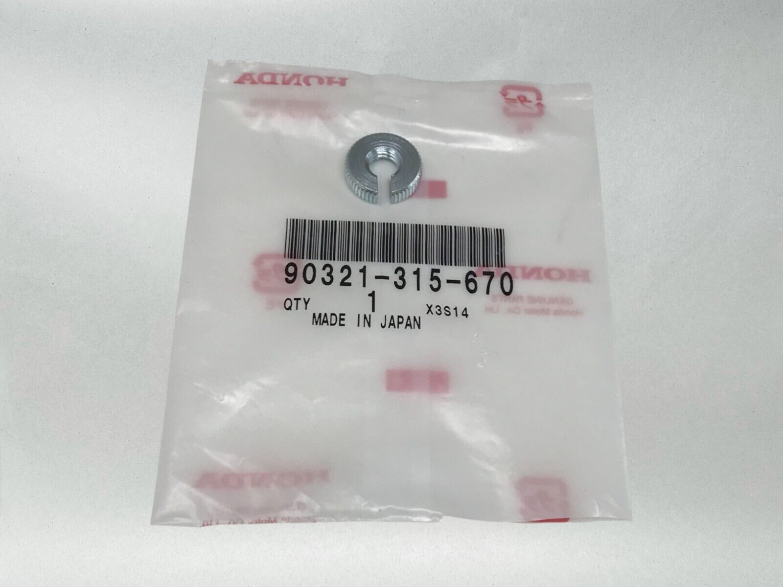 Honda OEM Clutch Brake Cable Adjuster Nut & Screw 90321-315-670/53192-268-000