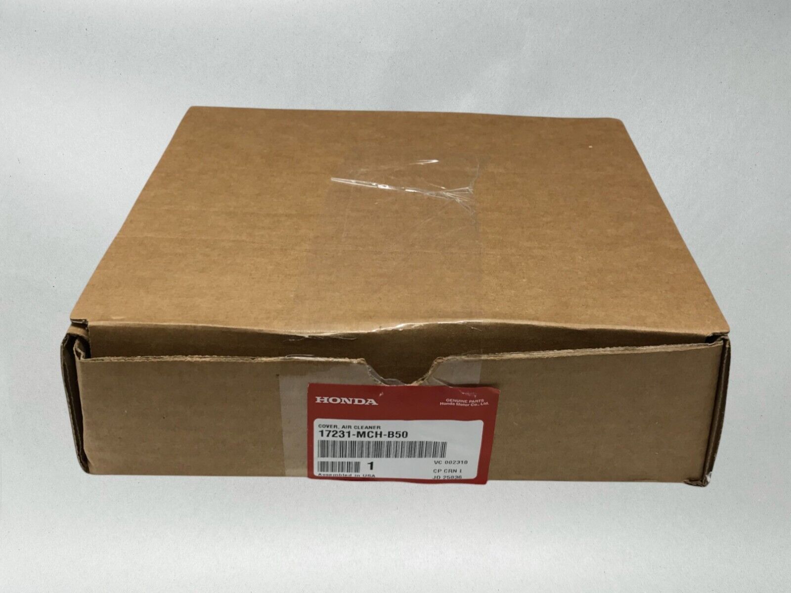 Honda Genuine Air Filter Cover 03-09 VTX1300 02-08 VTX1800 17231-MCH-B50