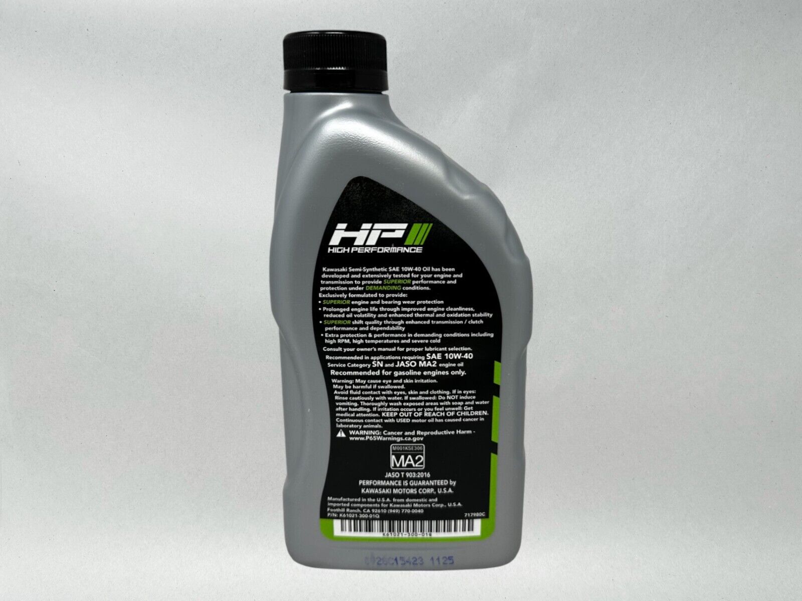 Cyclemax SS 10W-40 Transmission Oil & Tune-Up Kit fits 2014-2021 Kawasaki KX100