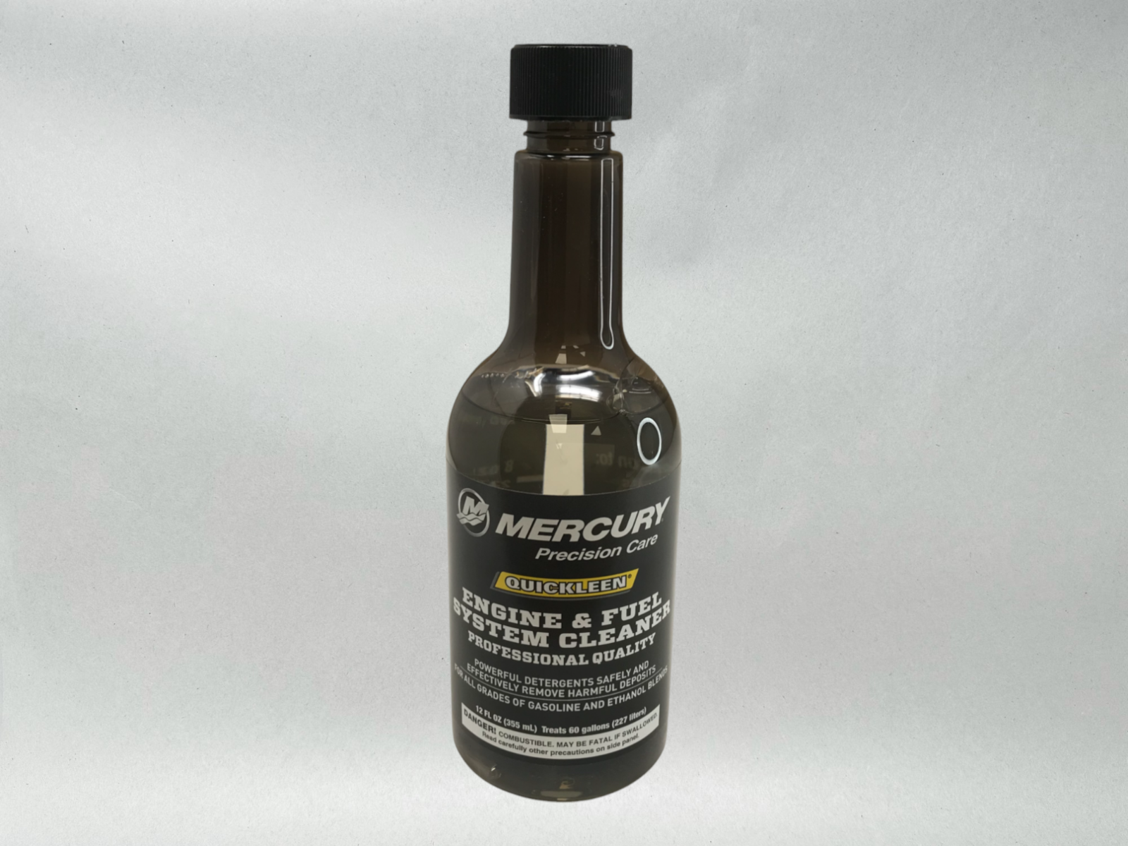 Mercury OEM Quickleen Engine and Fuel System Cleaner 12 oz. 92-8M0047931 4 Pack