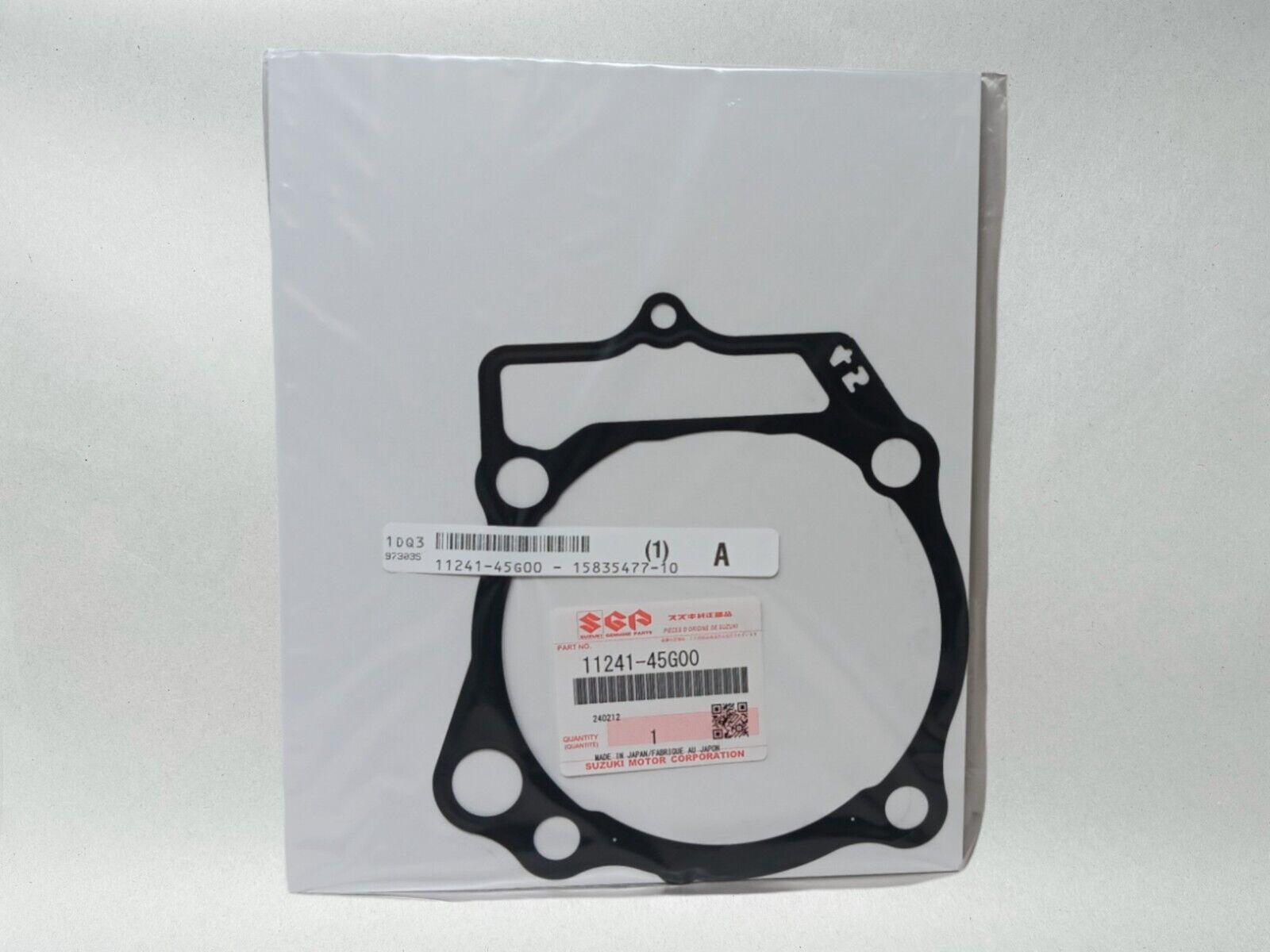 Suzuki OEM 2006 - 2009 Ltr450 Lt-R450 450Z Cylinder Base Gasket 11241-45G00