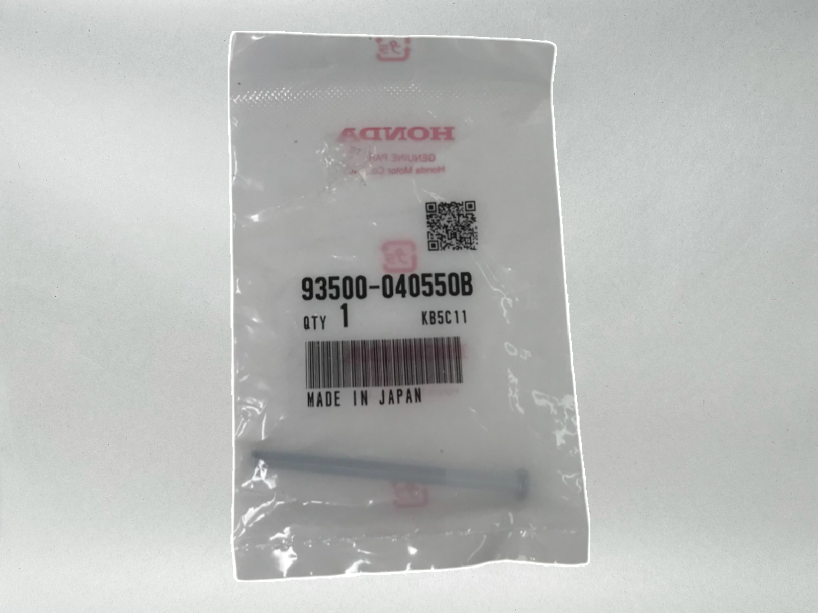 Honda Genuine OEM Authentic Fuel Tank Seat Bolt Collar w/5mm Screw