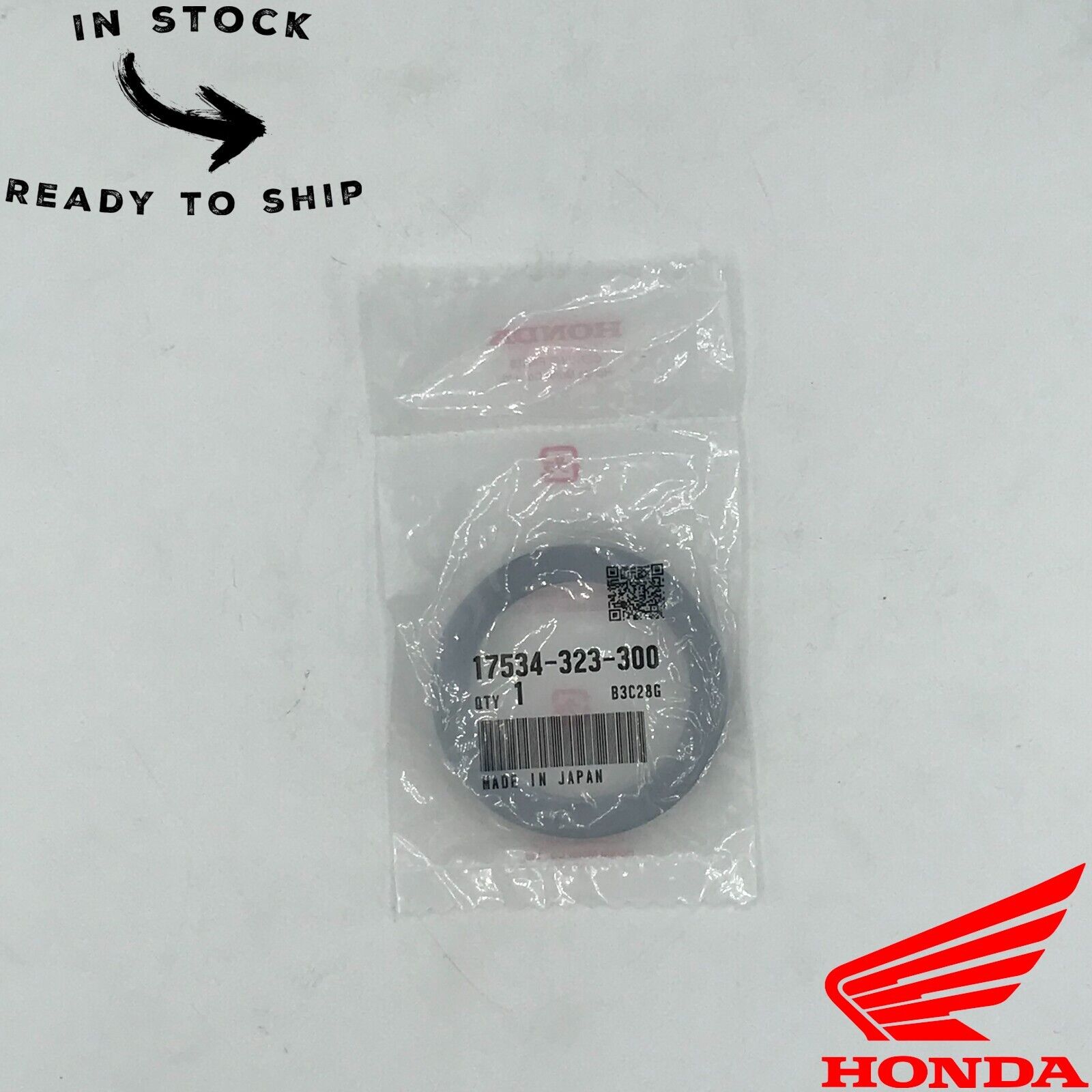 Genuine OEM Honda Fuel Cap Gasket 17534-323-300