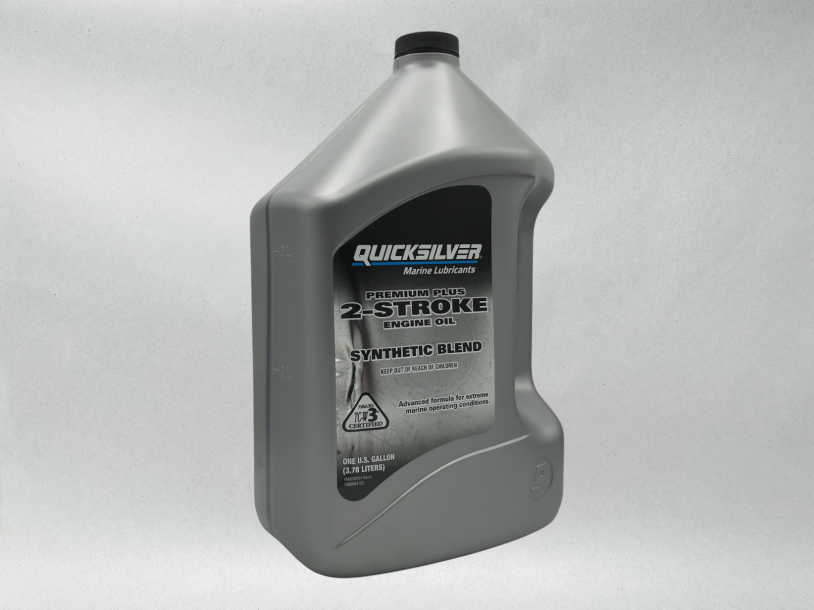 Quicksilver OEM Premium Plus 2-Stroke Semi Synthetic Oil Gallon 858027Q01