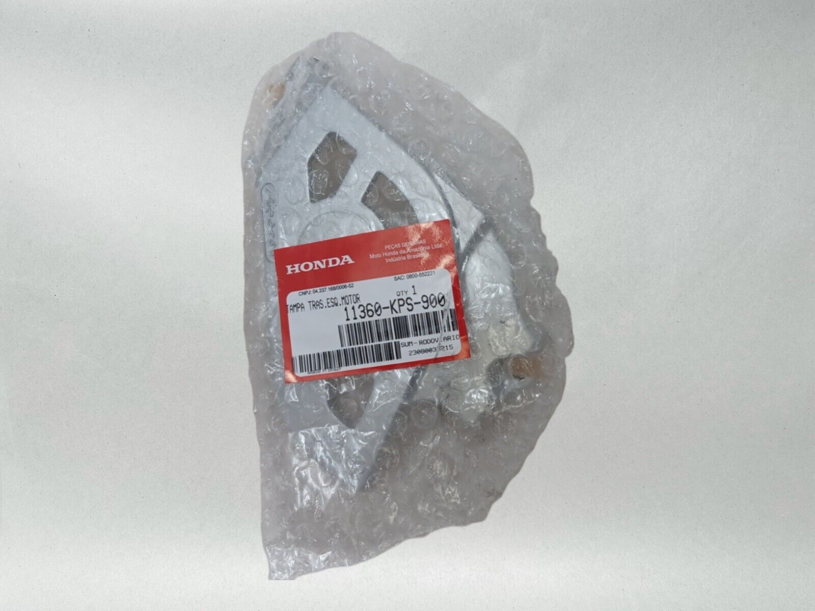 Honda OEM Left Crankcase Cover Chain Cover Protector Guard 11360-KPS-900